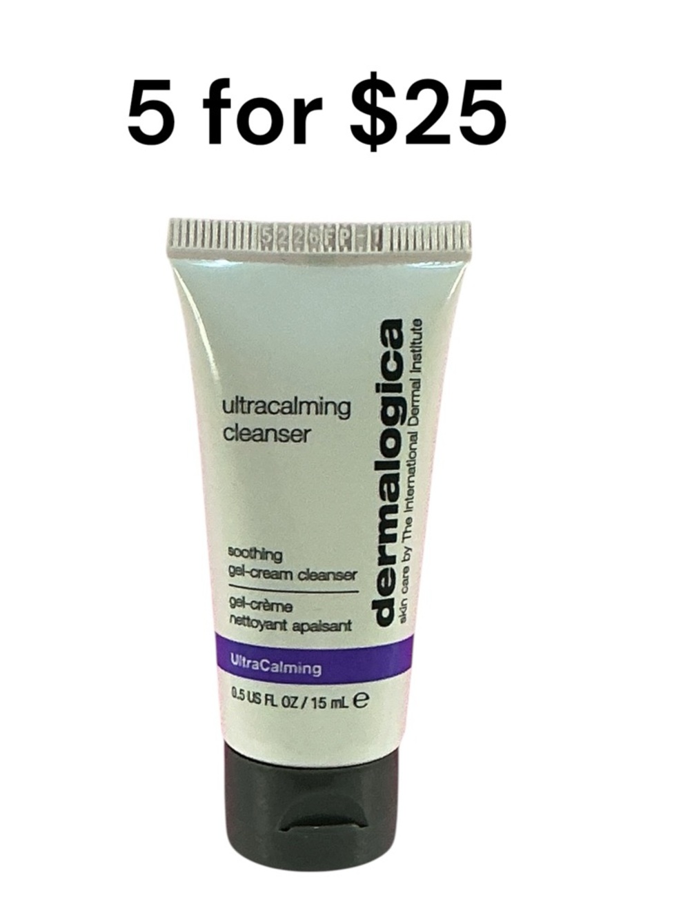 dermalogica Ultra Calming Cleanser~ Soothing Gel Cleanser 15ml TRAVEL SIZE